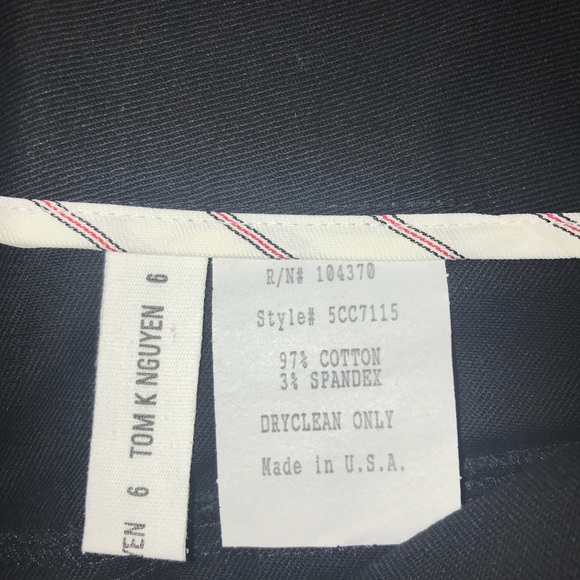 Tom Nguyen black jean mini skirt - Picture 4 of 4